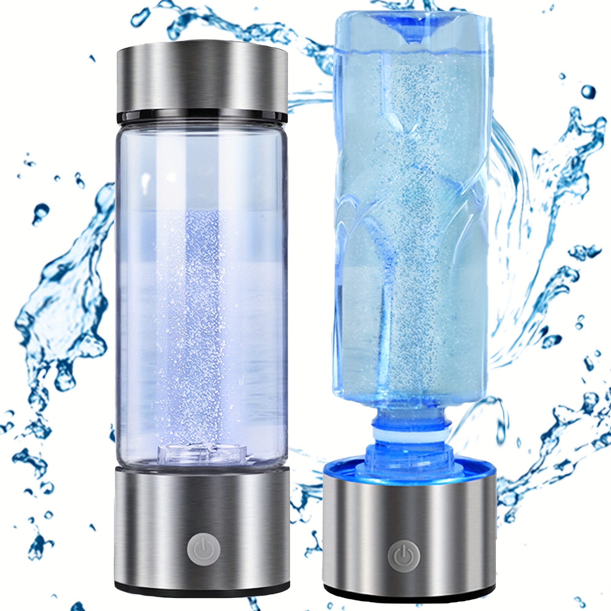 Hydrogen Water Bottle Portable Hydrogen Water Ionizer - Temu