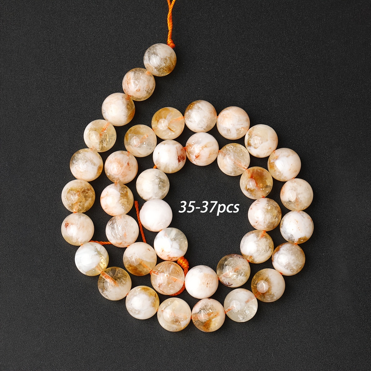 Cheap 45Pcs Orange Chalcedony 8mm Beads 8MM Stone Beads for Bracelets  Natural Gemstone Beads Necklace