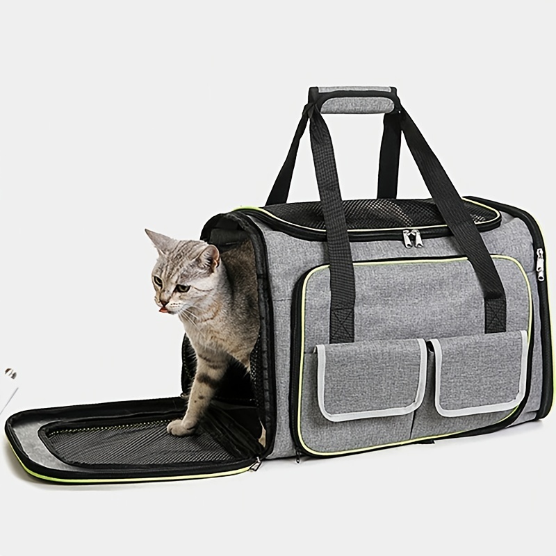 Extra Large Portable Pet Trolley Case, Detachable Dog Trolley Case, Large  Foldable Pet Bag Cat Travel Carrier Bag - Temu