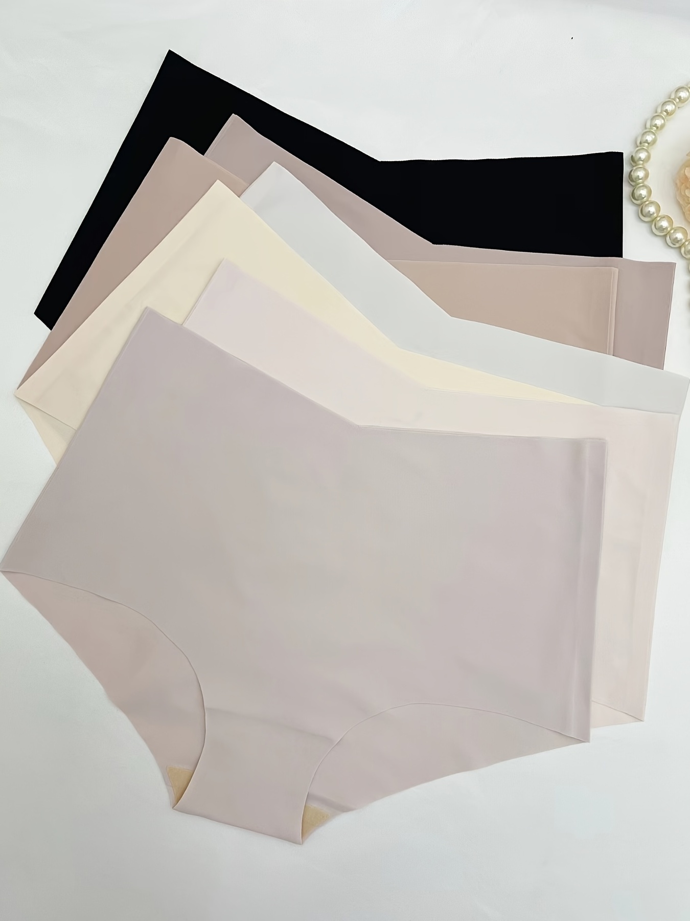  5 Pack Women's Underwear High Waisted Briefs Slim Oversized  Panties Lounge Super Soft Lingeries Multicolor : Clothing, Shoes & Jewelry