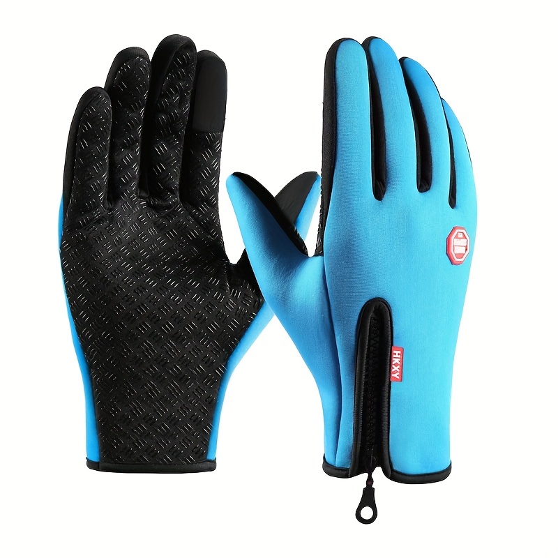 Winter Sensitive Touch Screen Gloves Adjustable Zipper Short - Temu Canada