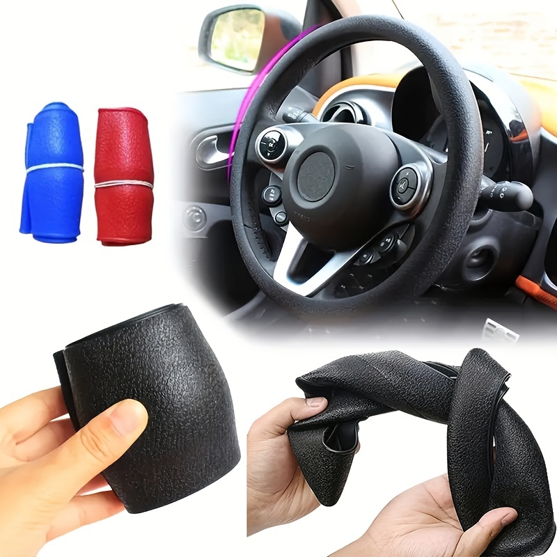 Acheter Housse de protection antidérapante en Silicone pour volant de  voiture, accessoire de voiture