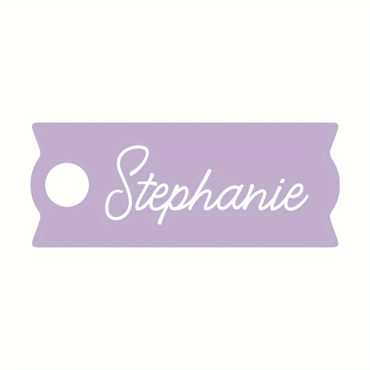 40 Oz. and 64 Oz. Stanley Tumbler Nameplate Name Tag Customizable