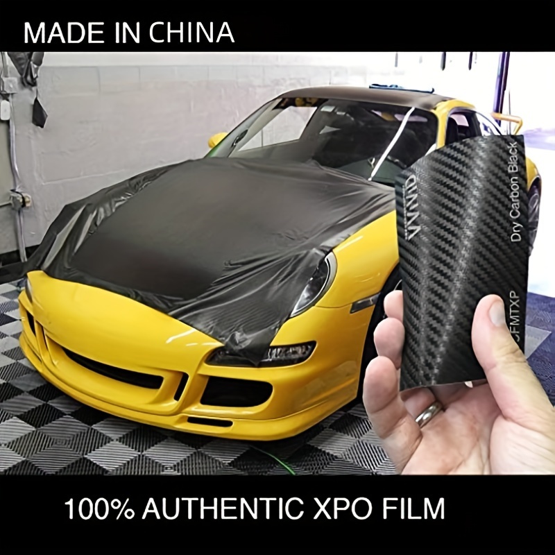 Black Carbon Fiber Film Waterproof Carbon Fiber Car Stickers - Temu