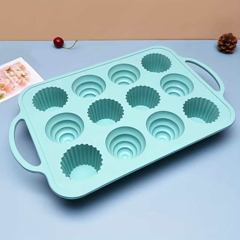 Muffin Pan 24 Cavity Silicone Cupcake Pan Baking Cake Mold - Temu