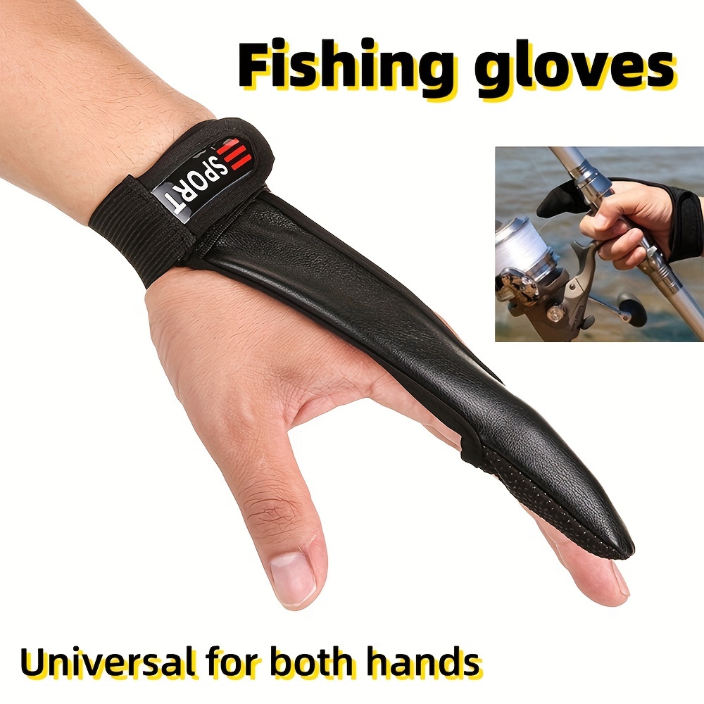 Anti slip Single Finger Fishing Glove Professional Anglers - Temu