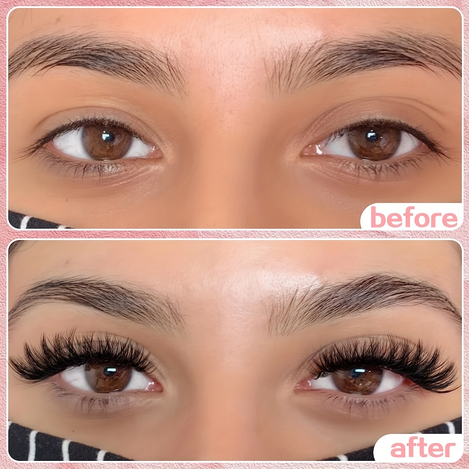 200pcs DIY Lash Extension Kit for Professional Looking Lashes