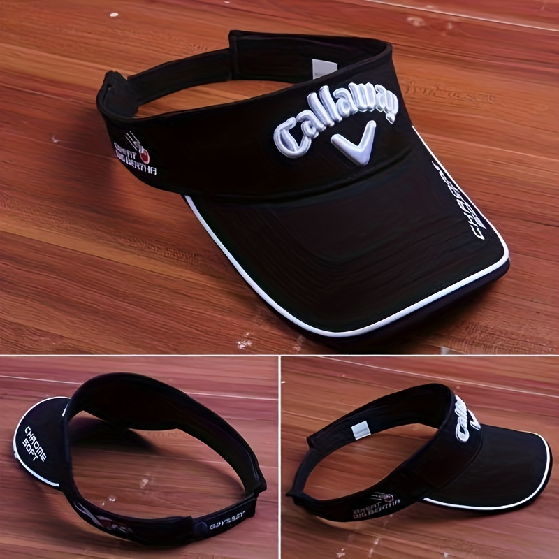 Embroidered Alphabet Cap Sun Visor Hat Men's Sports Hat