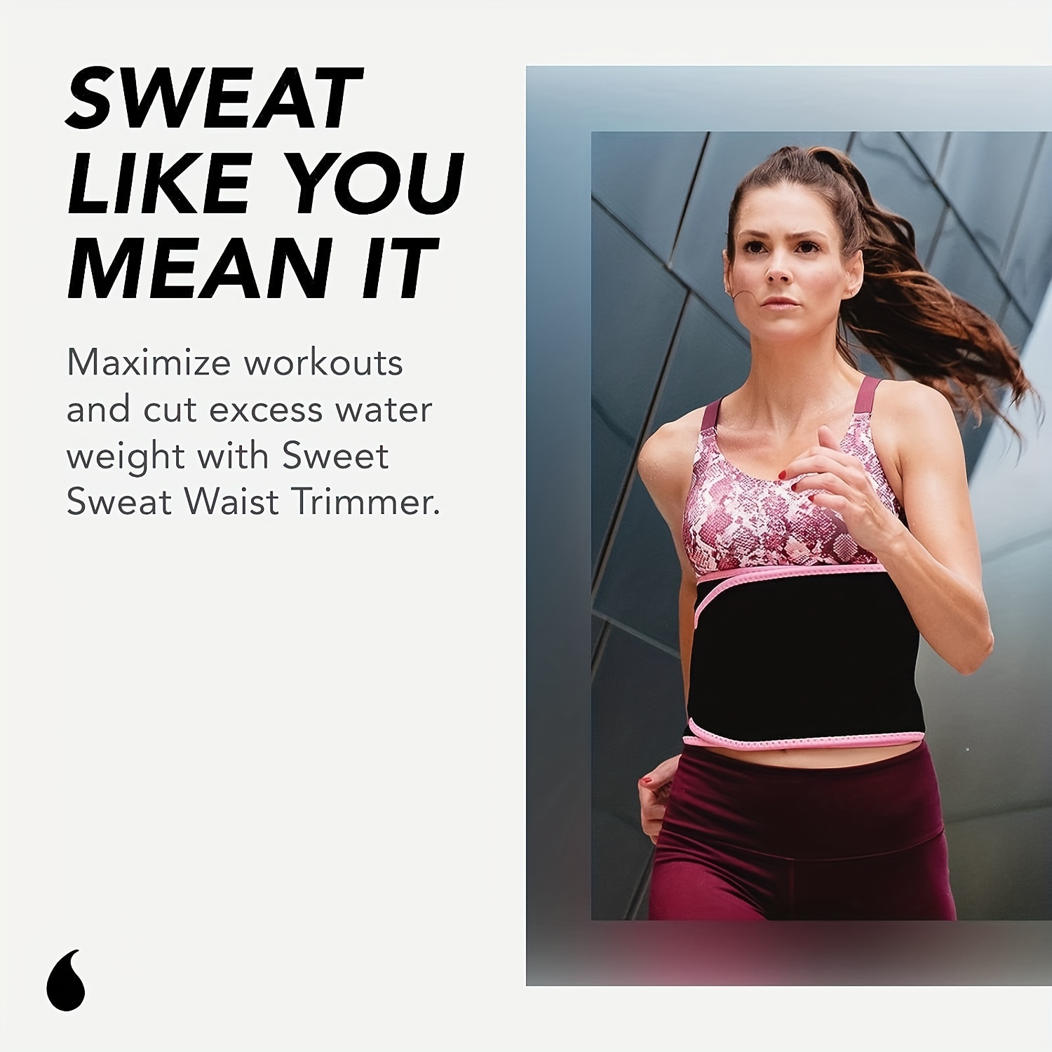 Sweet Sweat Waist Trimmer Women Men High intensity Training - Temu