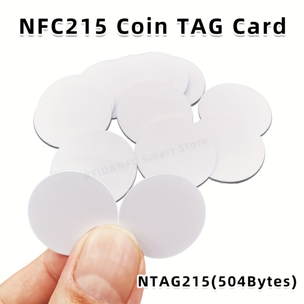 Nfc 213 Smart Rfid Tag Nfc Sticker Protocol Iso14443a - Temu