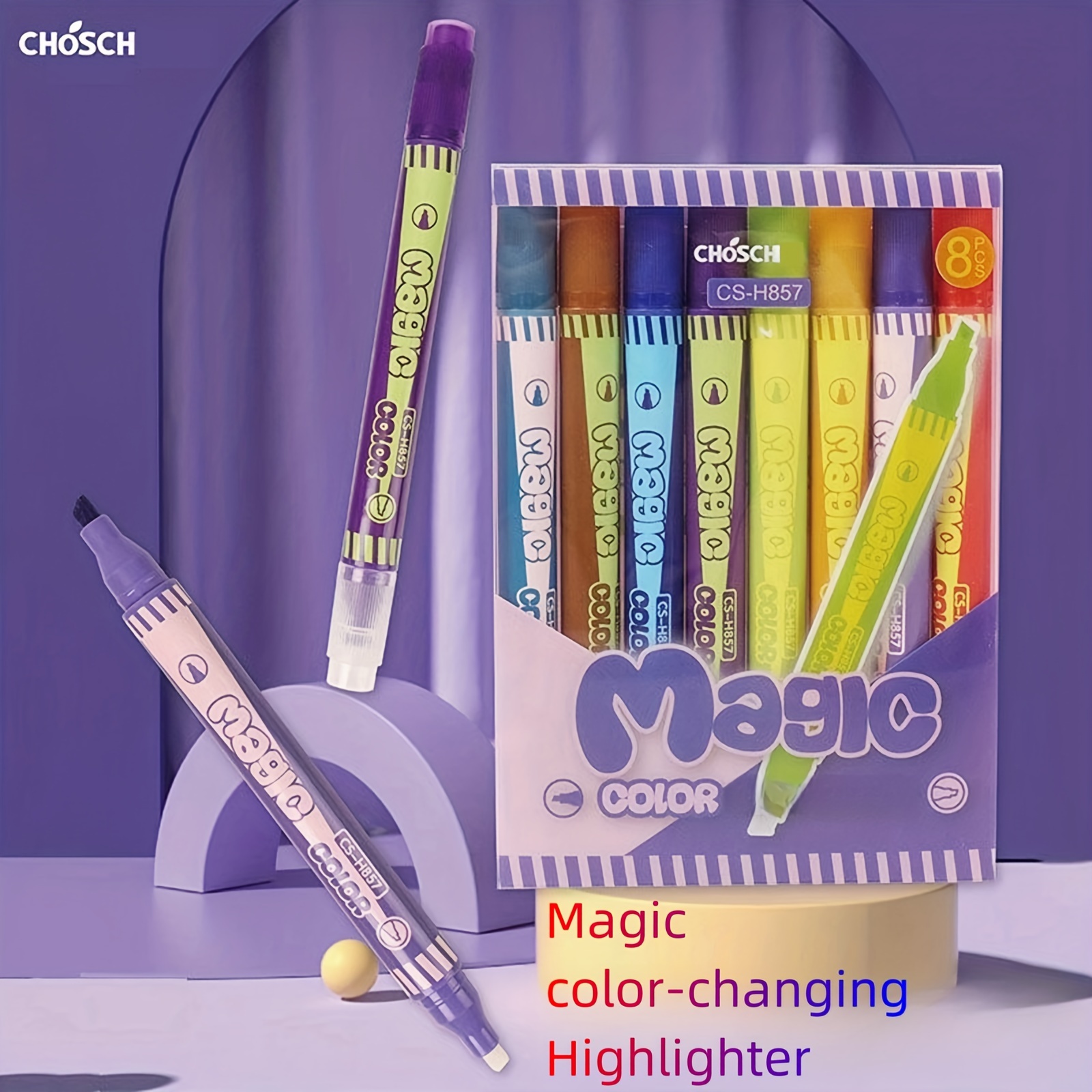 Magic Pencils Change Color, Children's Highlighters