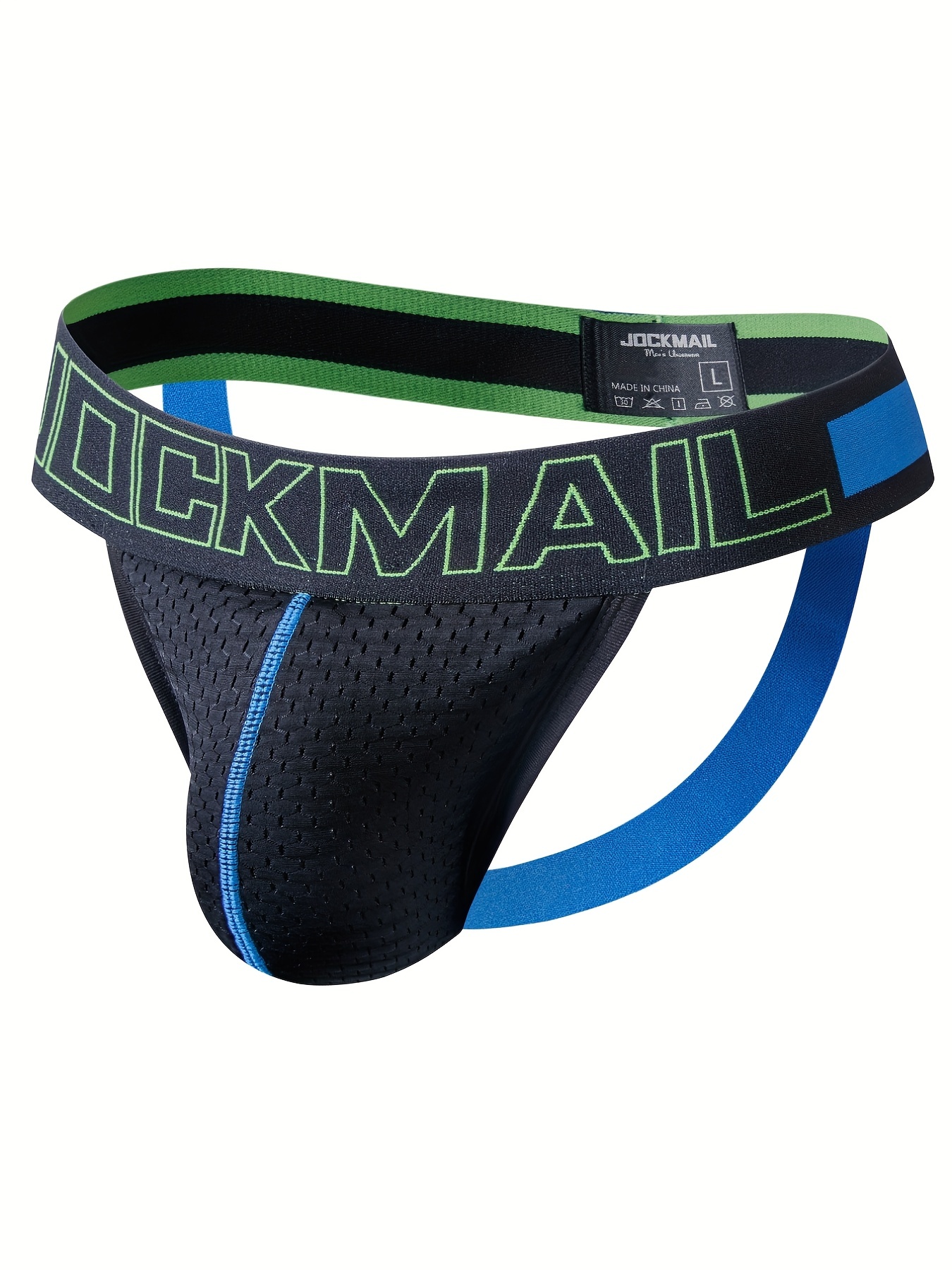 JOCKMAIL Men's Jockstrap Athletic Supporter Underwear Gym Workout Strap  Brief