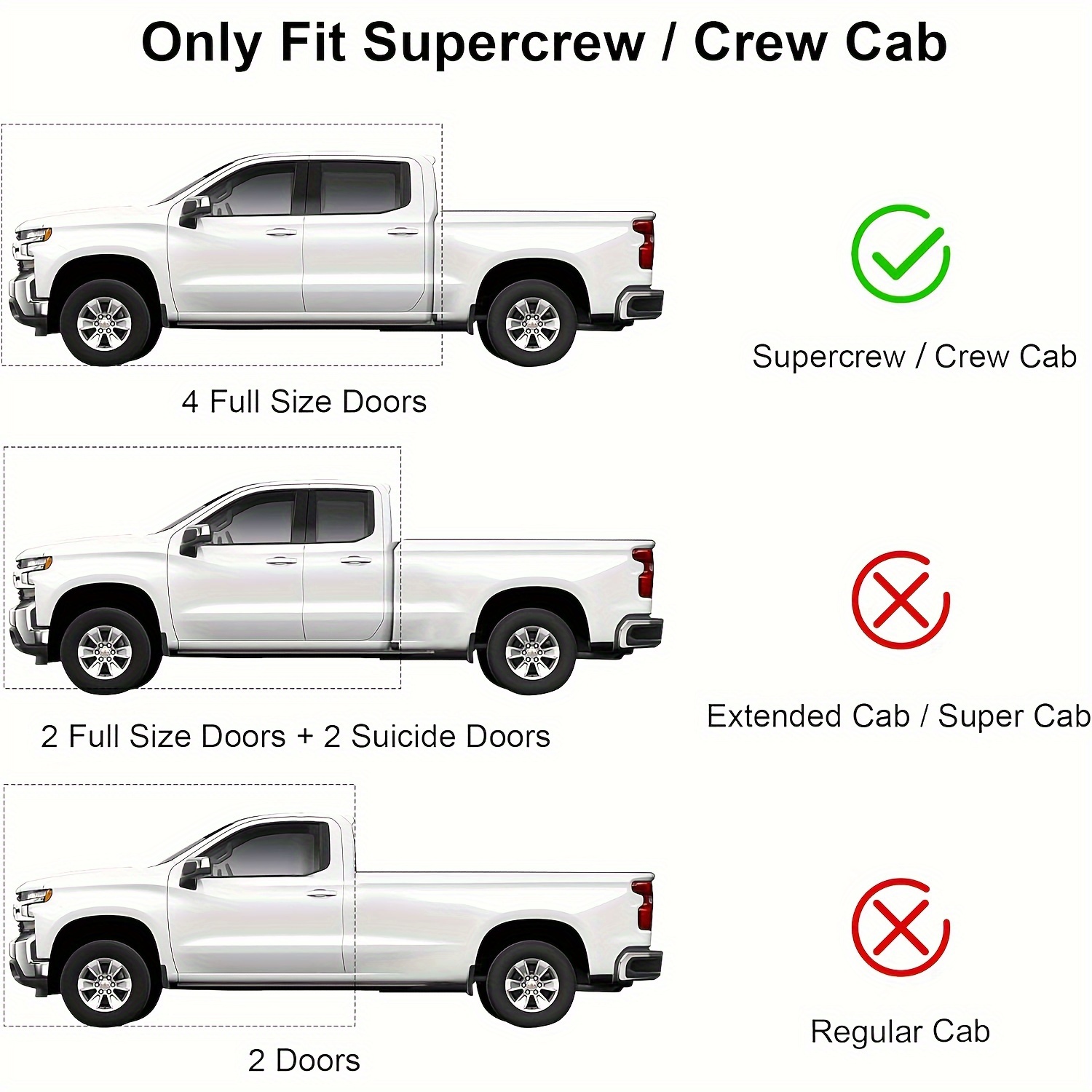 1pc Unter Dem Sitz Aufbewahrungsbox Kompatibel Mit 2015-2023 Für Ford Für  F150 SuperCrew Cab & Crew Cab-Schwarz 3-in-1 Design Max Storage (Excl.Super