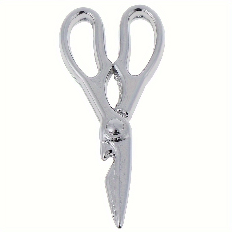 1pc Doll House Mini Sewing Furniture Accessory, Silvery Small Scissors