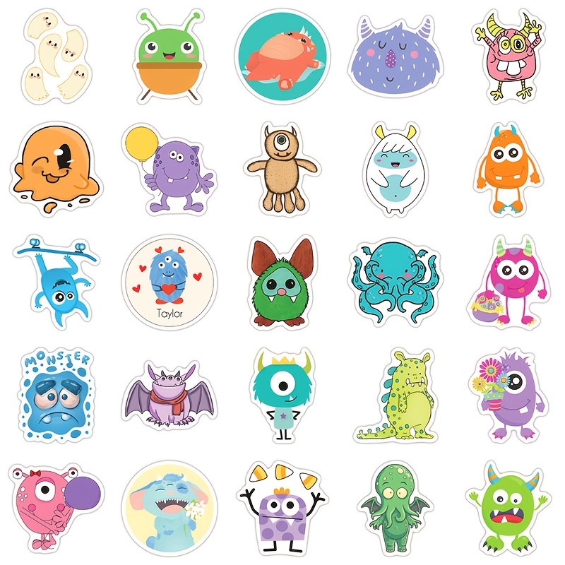 Stickers Monster cup