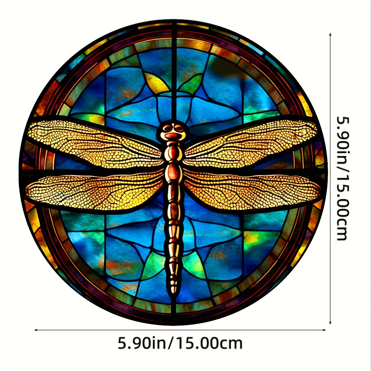 Acrylic Suncatcher Decor Dragonfly Gift Plant Lovers - Temu