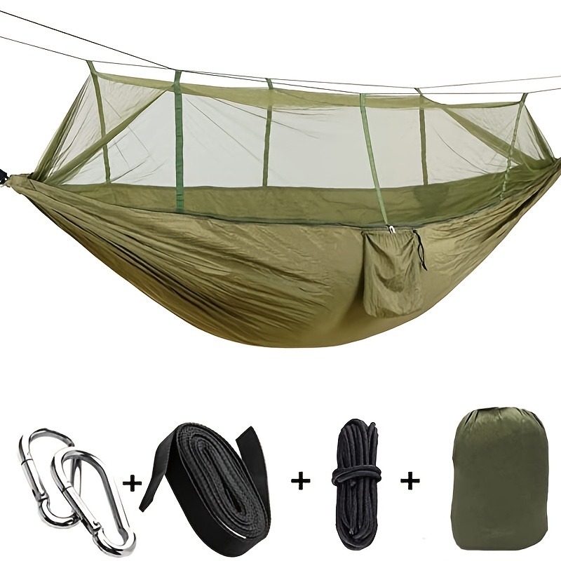 Hamaca Ultraligera Nailon Acampar Aire Libre, Columpio Dormir, Cama Árbol,  Muebles Jardín Patio Trasero, Hamaca Individual Colgante Adolescentes, 1  Ud. - Deporte Aire Libre - Temu