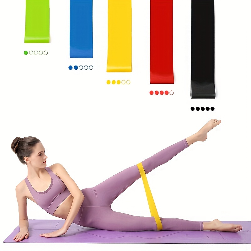Stretch Strap Yoga Pilates Physical Therapy Resistance Bands - Temu Canada
