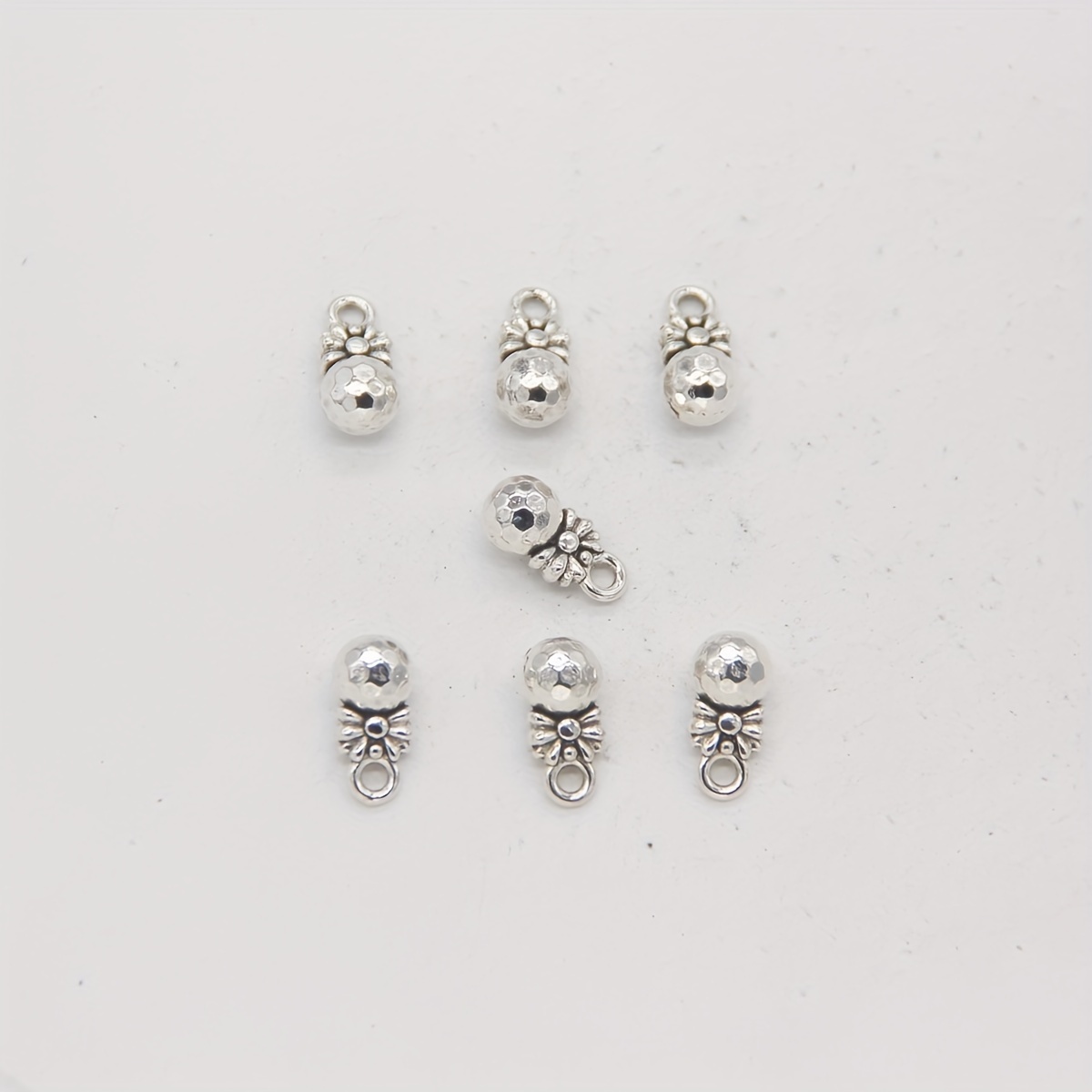 10pcs Zinc Alloy Ancient Silver Small Berry Pendant Fruit Charms For DIY  Necklace Bracelet Jewelry Making Accessories 14x7mm