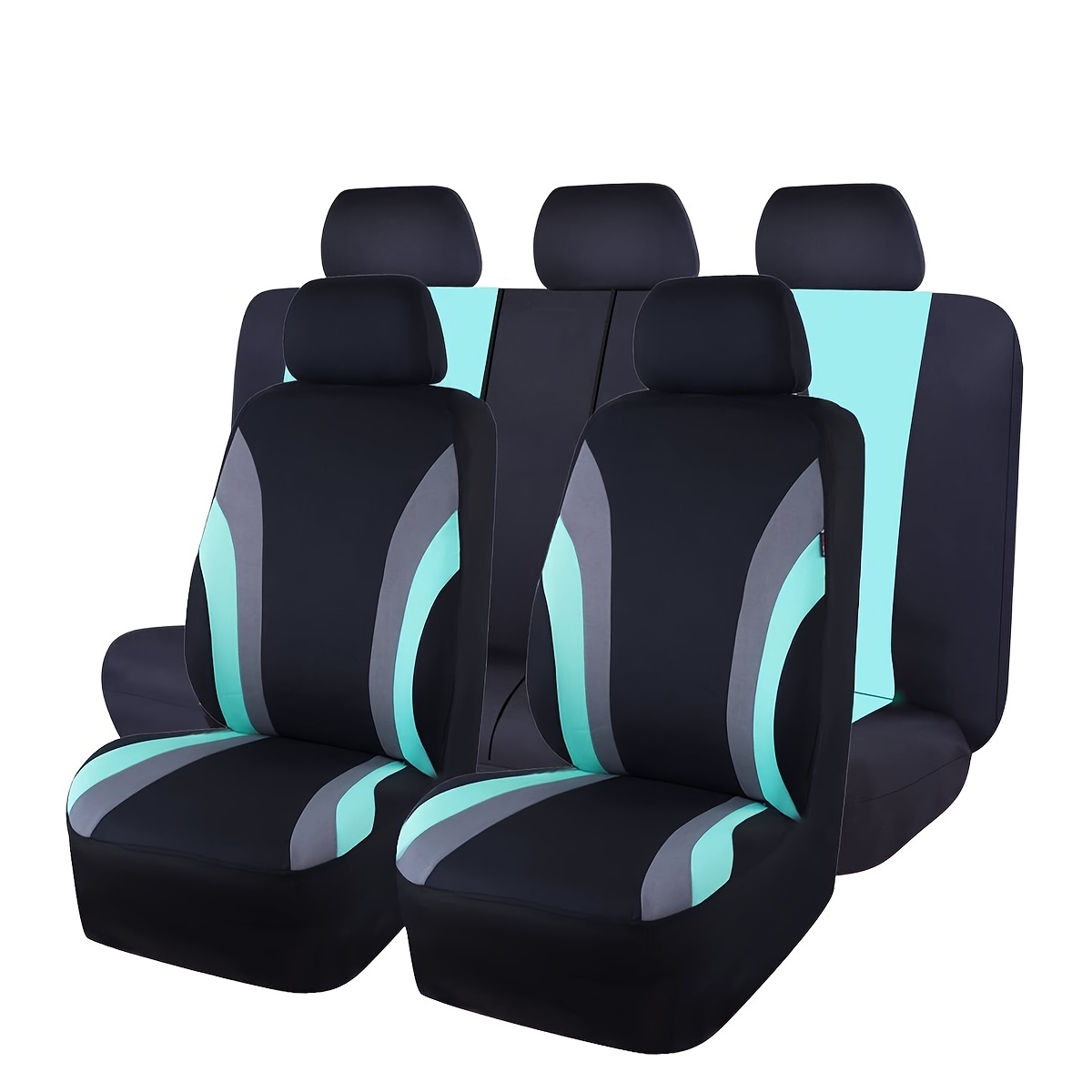 9Pcs Set Car Seat Covers - Polyester Dustproof and Protective Covers