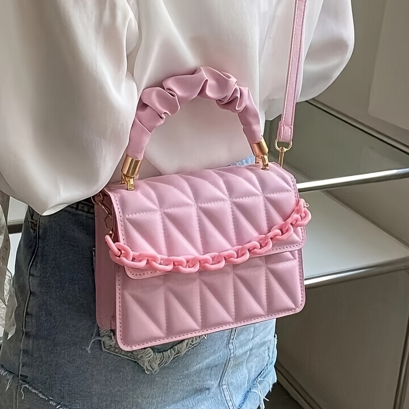 Light pink mini online purse