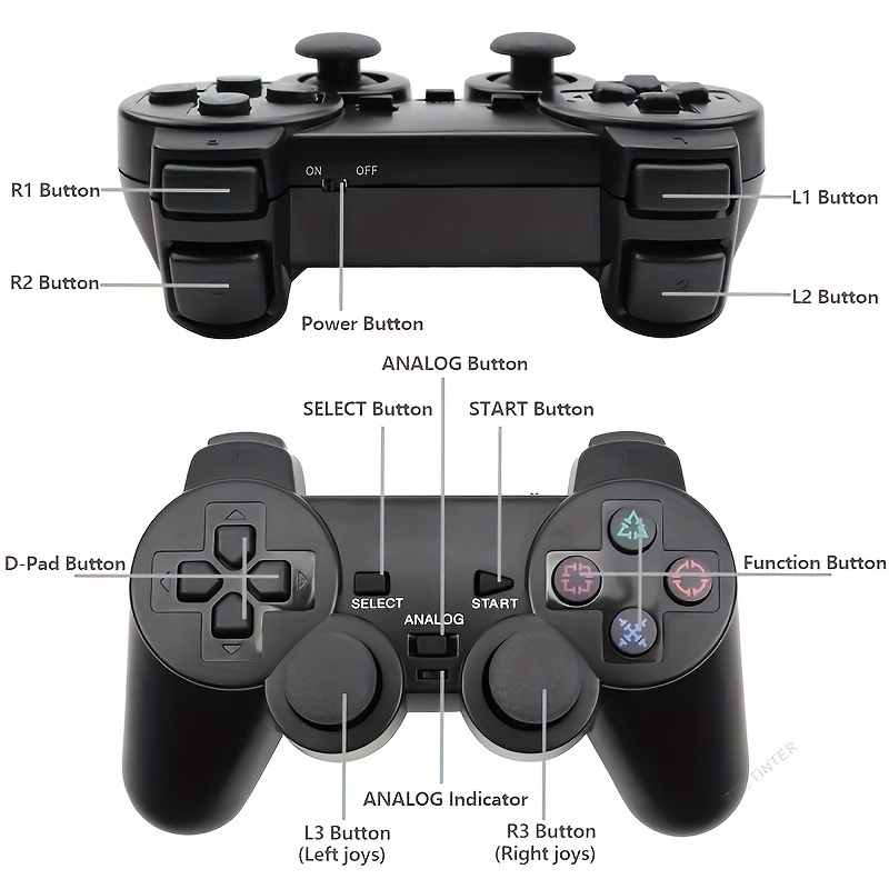 Control Inalámbrico Playstation 2
