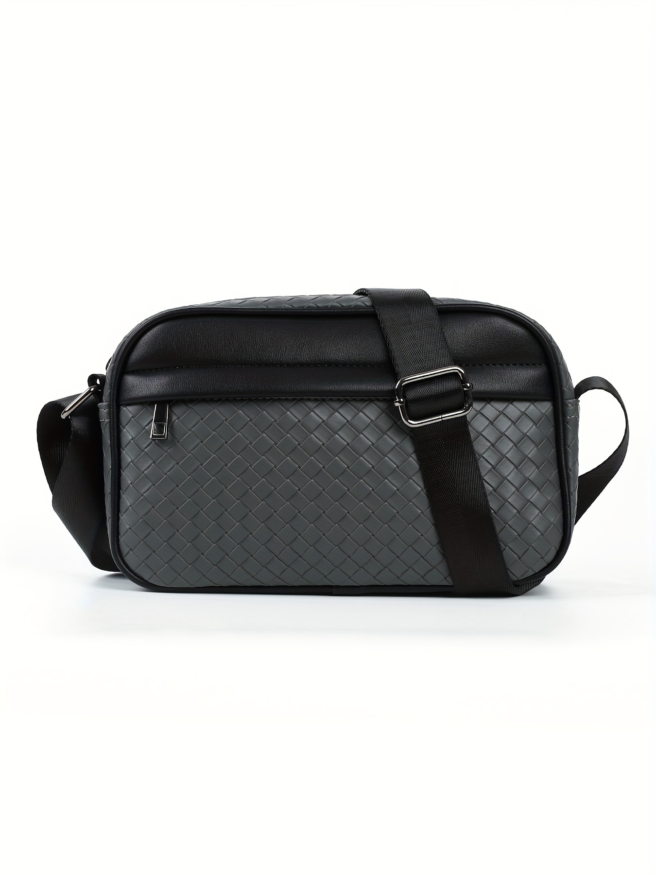 Black PU Supreme Traveling Handbag