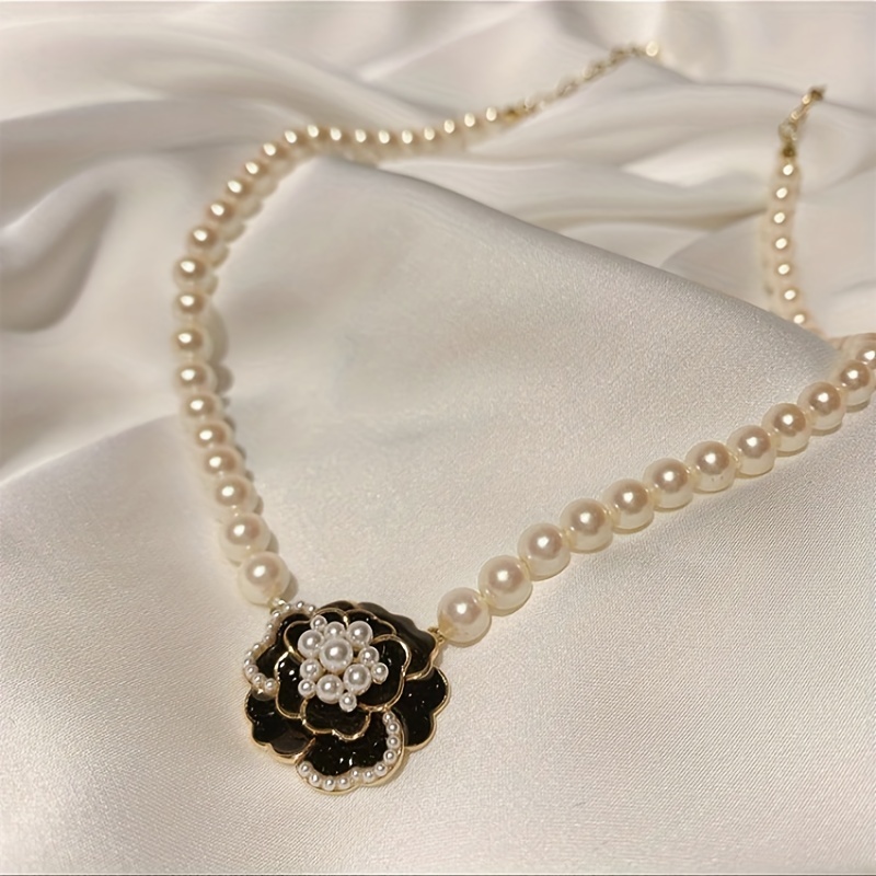  Golden Saturn three-layer pearl necklace with special