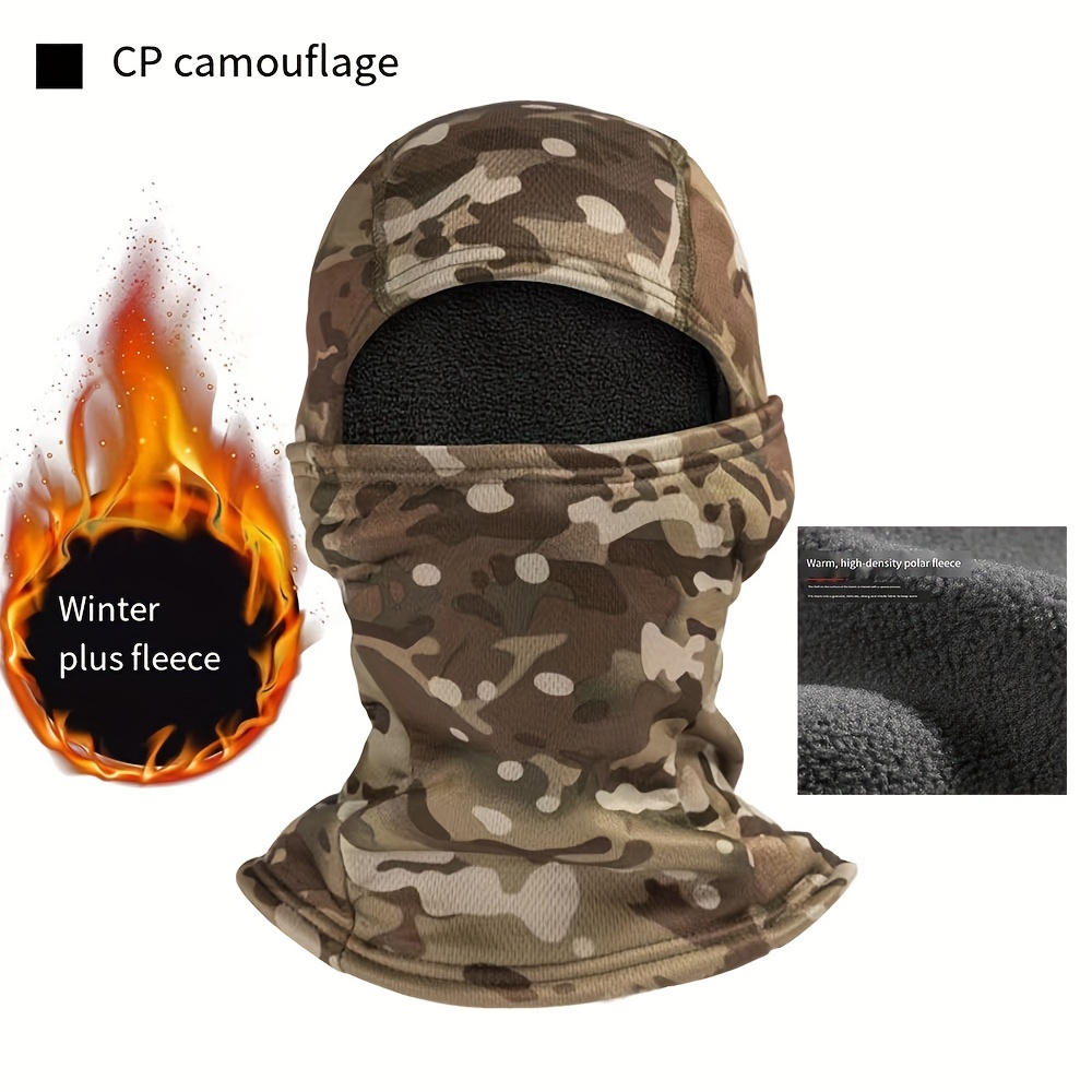 Camuflaje Táctico Protección Solar Pasamontañas Gorro - Temu