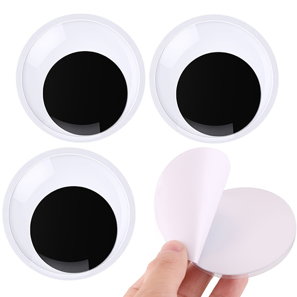 7 Inch Giant Googly Eyes Plastic Wiggle Eyes with Self Adhesive for Crafts  DIY