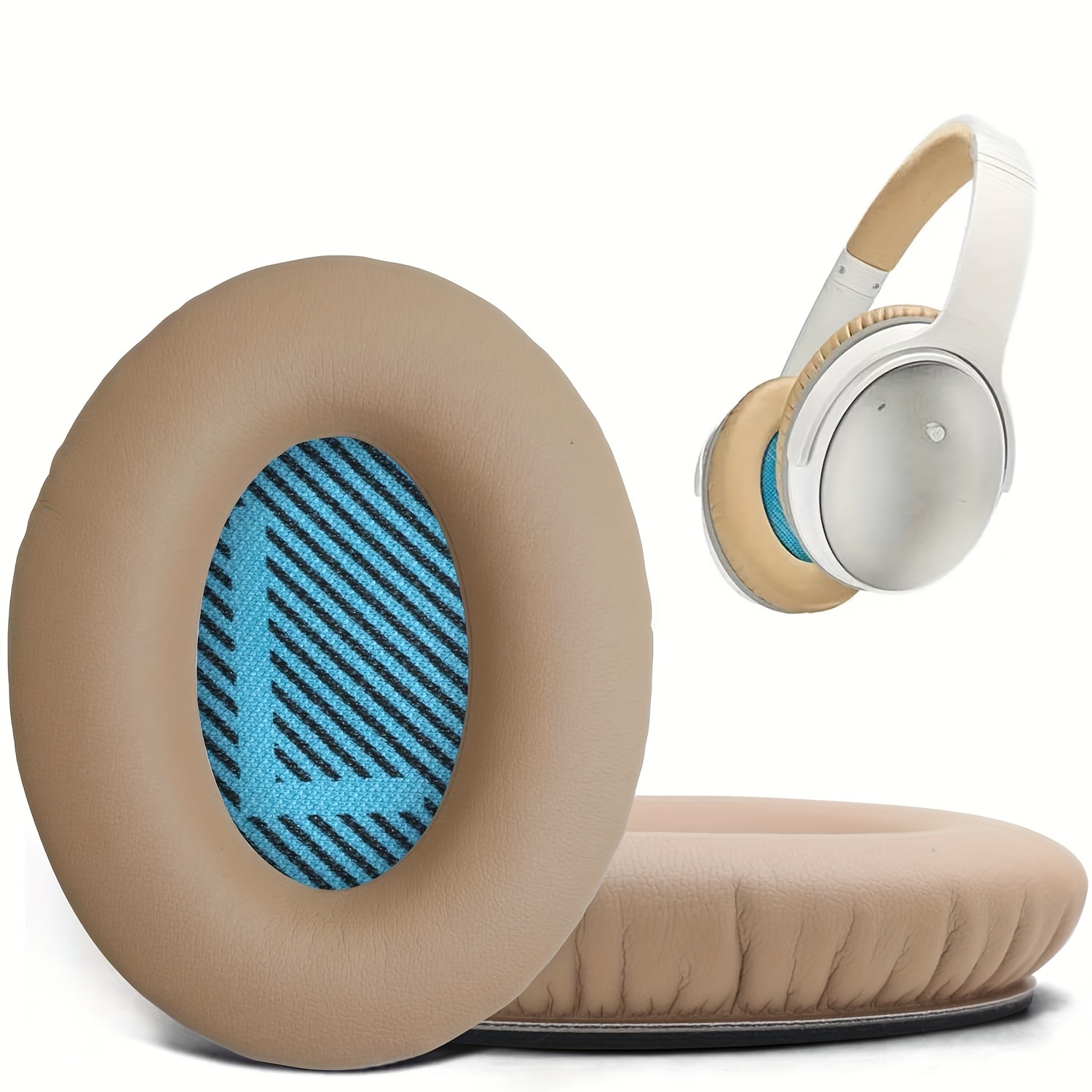 Almohadillas QC35 de repuesto para auriculares compatibles con