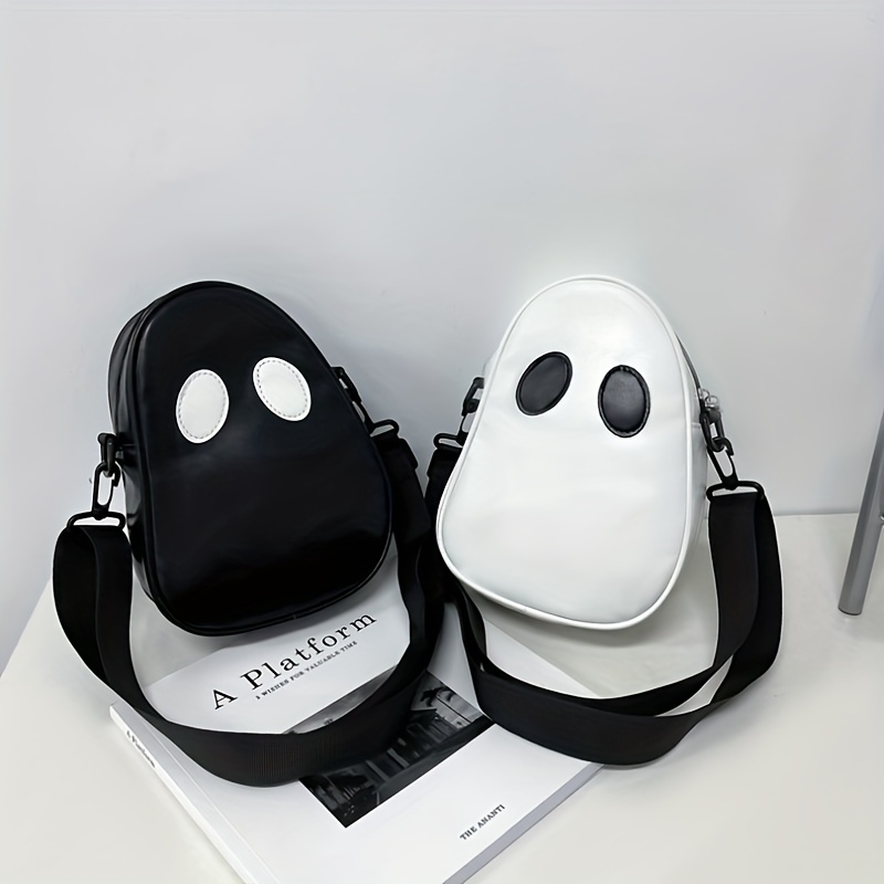 Toutou Ghost Embossed Handbags, Cute Cartoon Shoulder Bag, Small Underarm  Purse - Temu