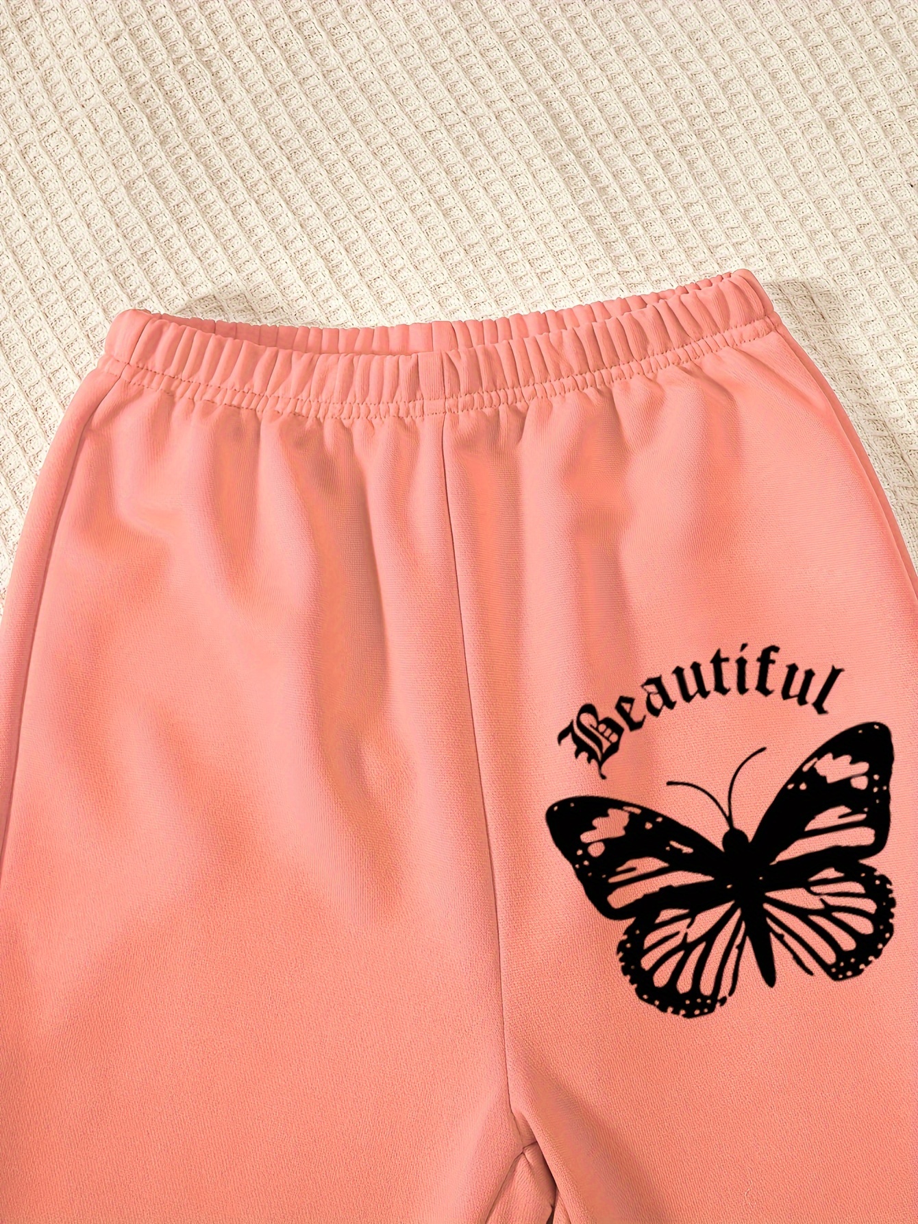 Butterfly Sets Girls Hoodies + Tank Top + Jogger Pants Kids - Temu