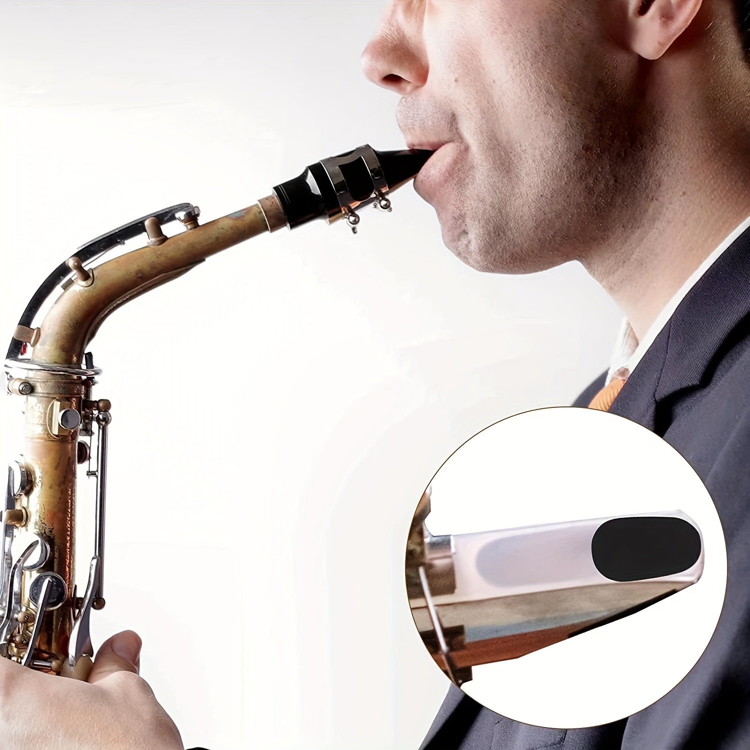 Mini Saxophone De Poche À 8 Trous, Instruments De Musique De Poche, Flûte,  Harpe Abs - Saxophone - AliExpress