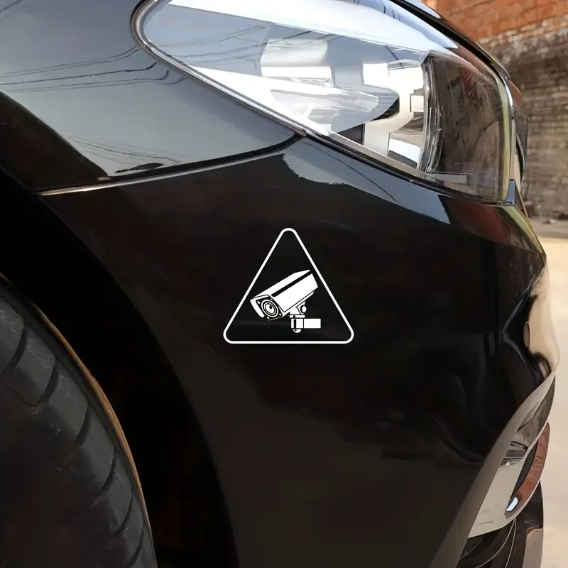 Warnschild Kamera werkzeug Auto aufkleber Dekoration - Temu Germany