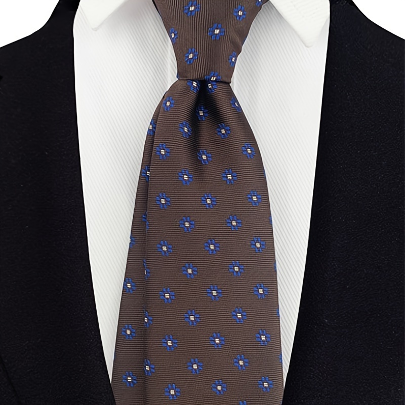 Men's Vintage Business Polyester Tie