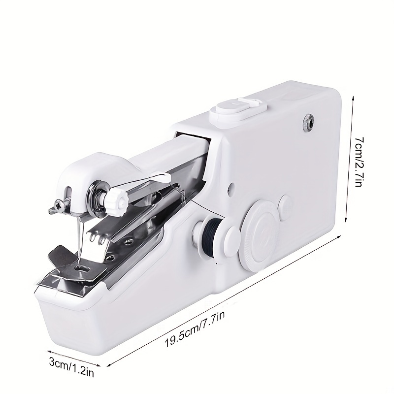 Mini máquina de coser manual de mano multifuncional portátil máquina de  coser inalámbrica para el ho Methold HA5386-00B