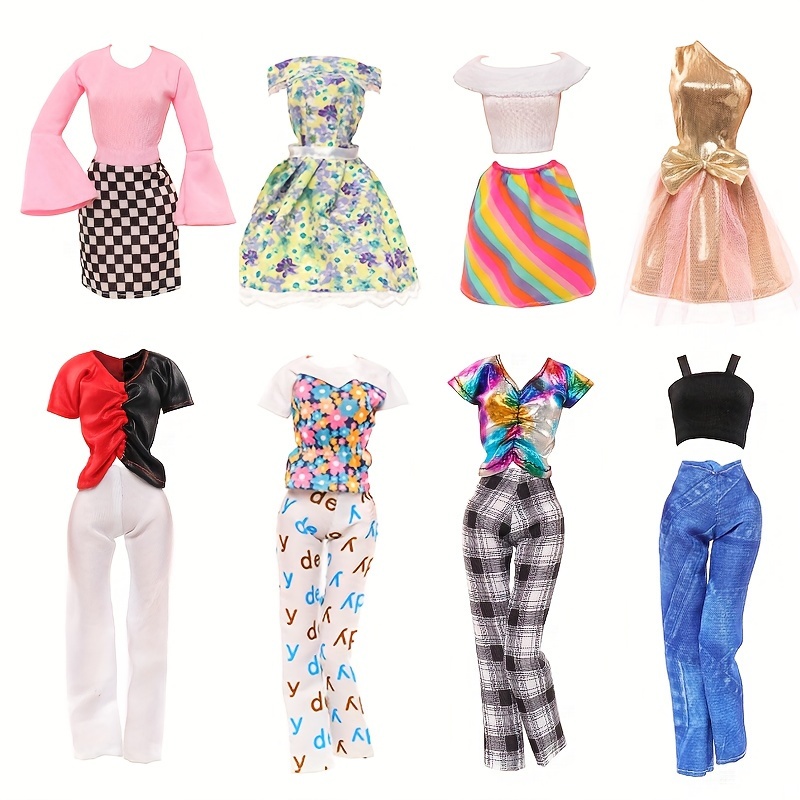 30cm Ken Doll Clothes Fashion Suit Top+pants Cool Outfit Ken Dolls