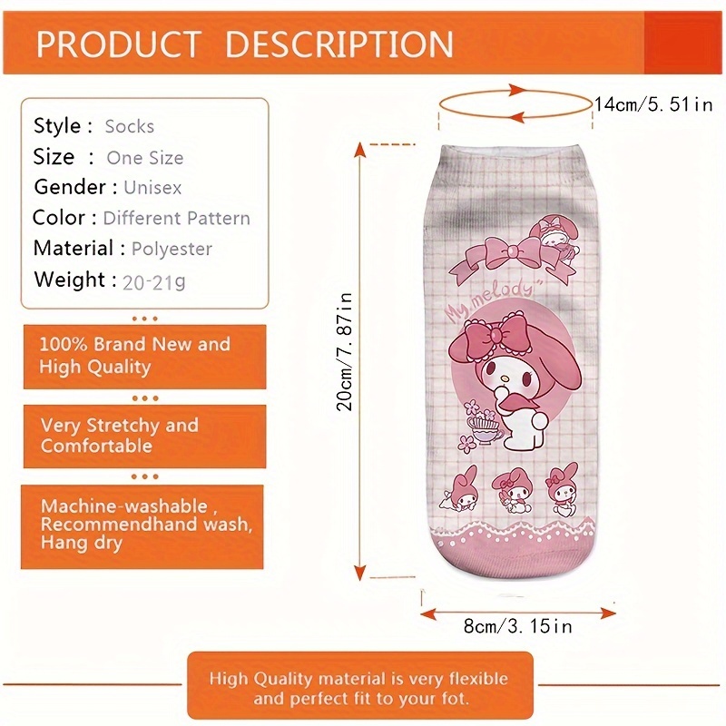 CUSTOMONACO Womens Sanrio Characters  