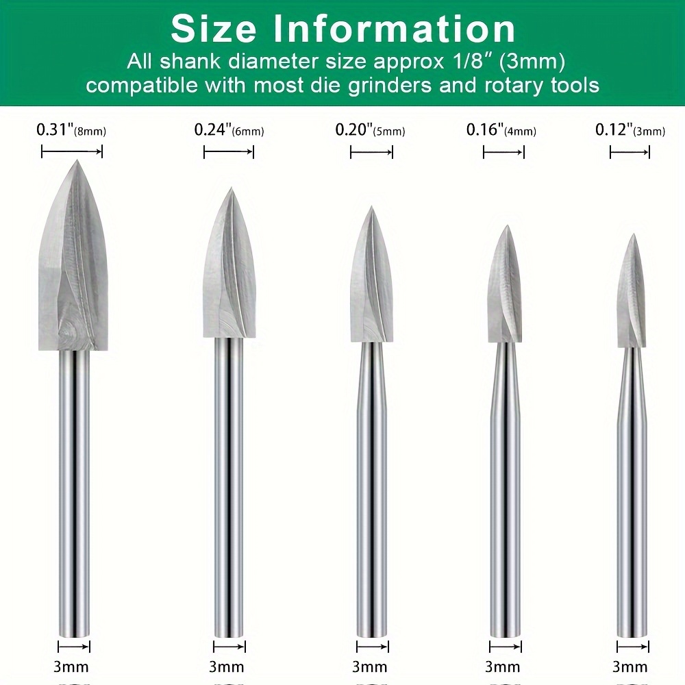 Wood carving drill set sales