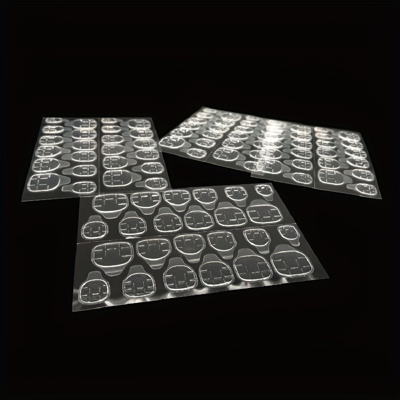 240pcs Double Sided Adhesive Tabs Nail Glue Sticker For Manicure