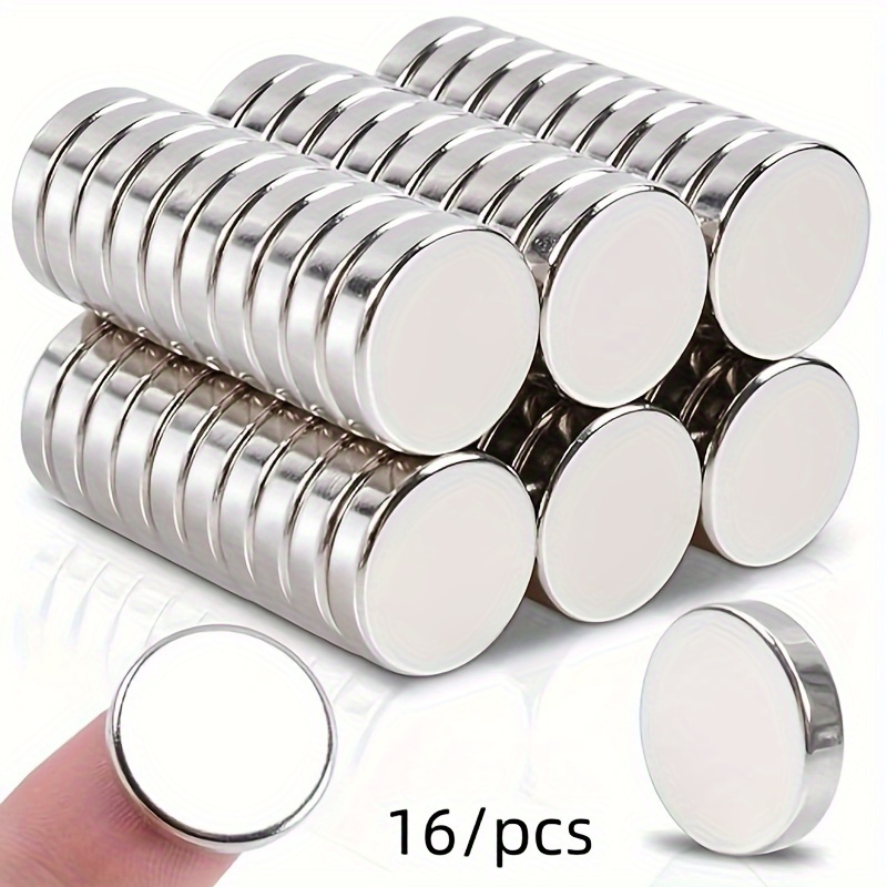 8 12 16pcs small magnets neodymium magnet rare earth magnets thin magnets 11mm 3mm round durable small magnets for fridge whiteboards photos stickers postcards tools home items