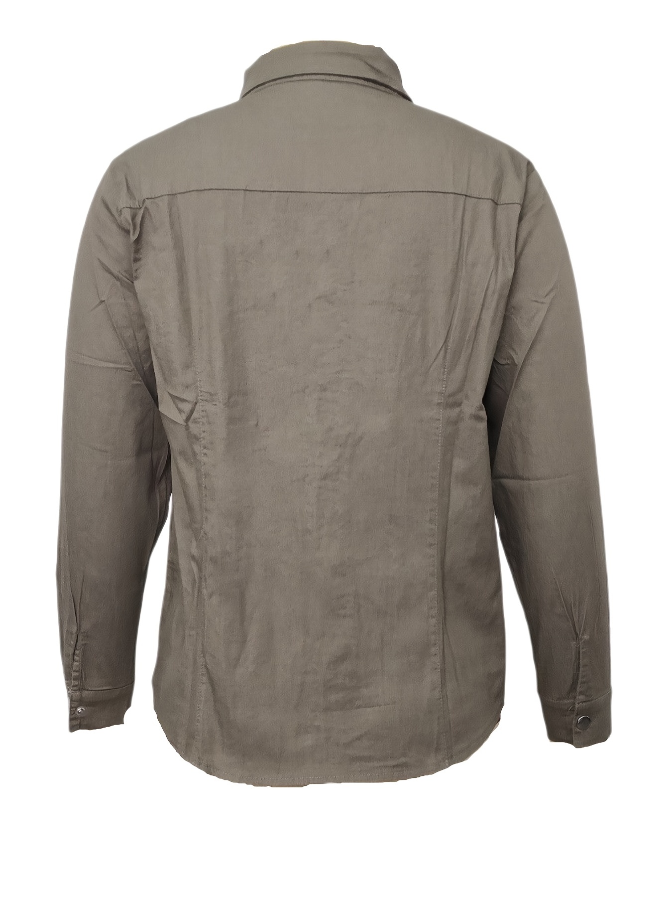 grey long sleeve flap pockets denim coats single breasted button lapel denim jackets womens denim clothing