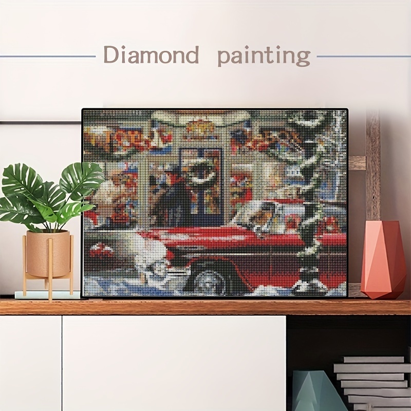 5D Artificial Diamond Art Kits For Adults Beginners, DIY Digital Paint Full  Diamond Dot Painting With Diamond Gem Art Craft Home Decor
