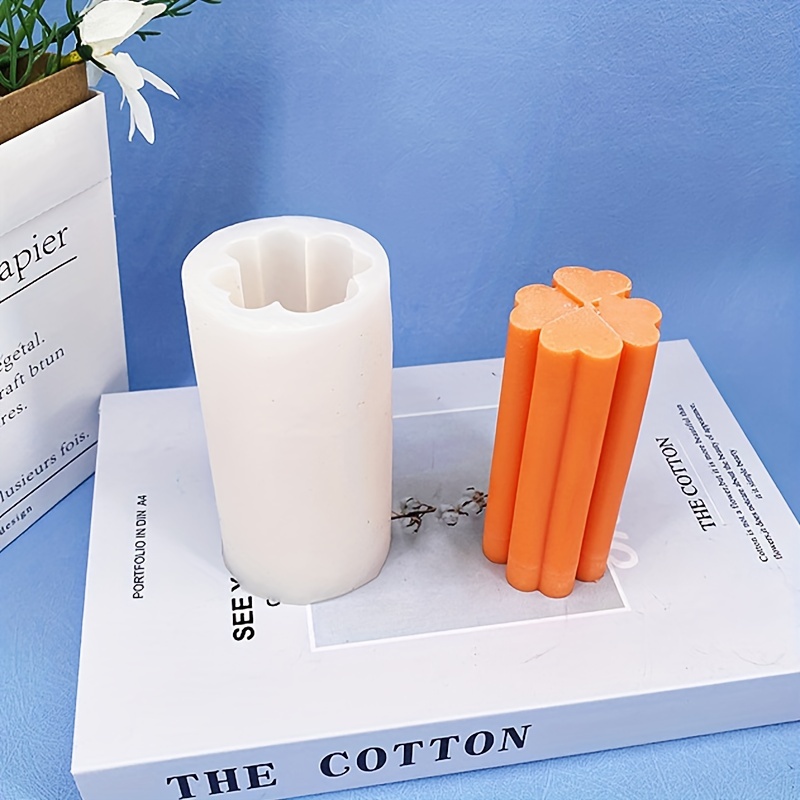 Cylinder Scented Candle Silicone Mold Diy Cylindrical Magic - Temu