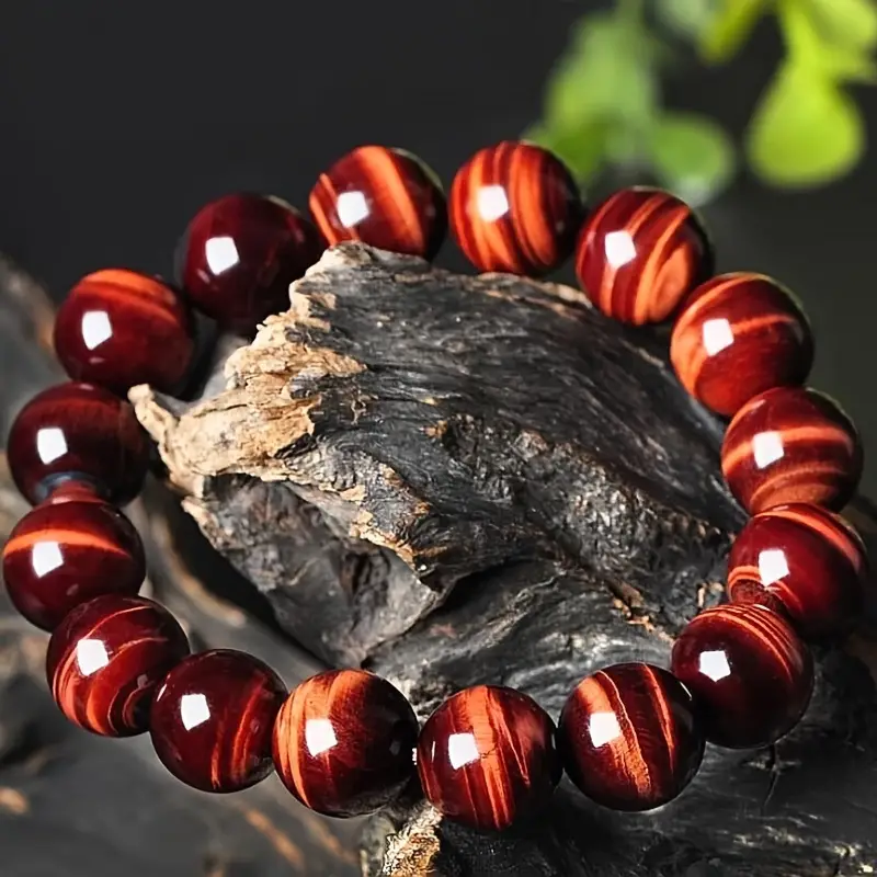 Fashion Tiger Eye Beads 6/8/10/12mm Natural Stone Bracelet for Women Men  Jewelry