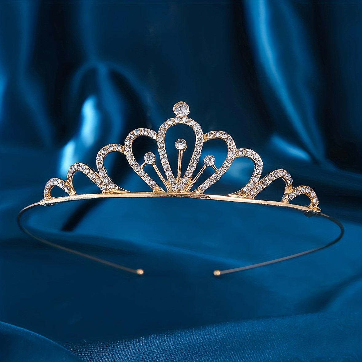 North American Fashion Accessories Jewelry Rhinestone Crown