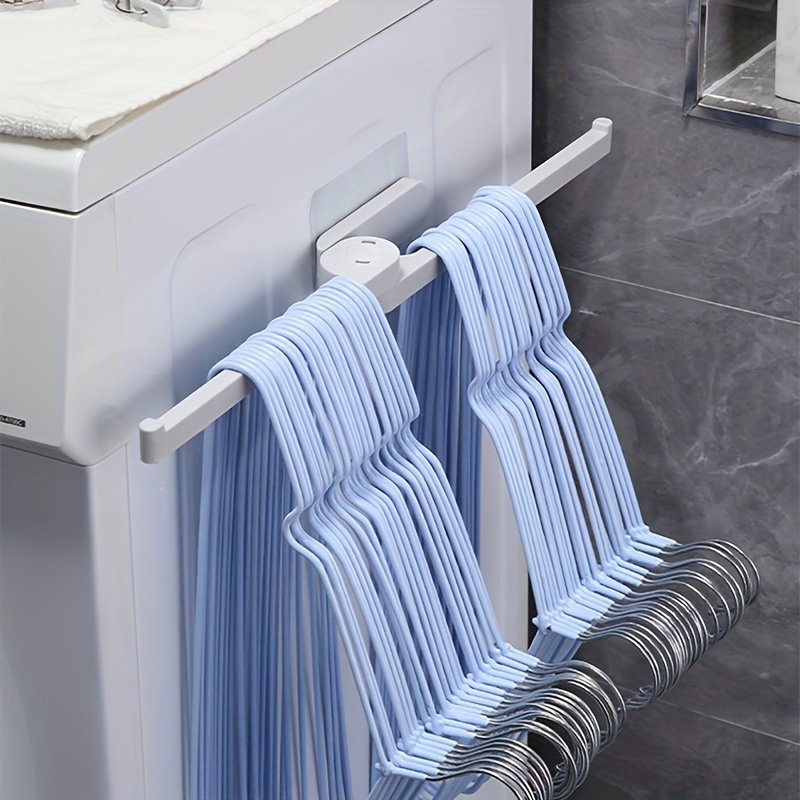 cintres adulte cintre en acier inoxydable salle de bain ménagère serviette  sèche-serviette de vêtements de vêtements antidérapant