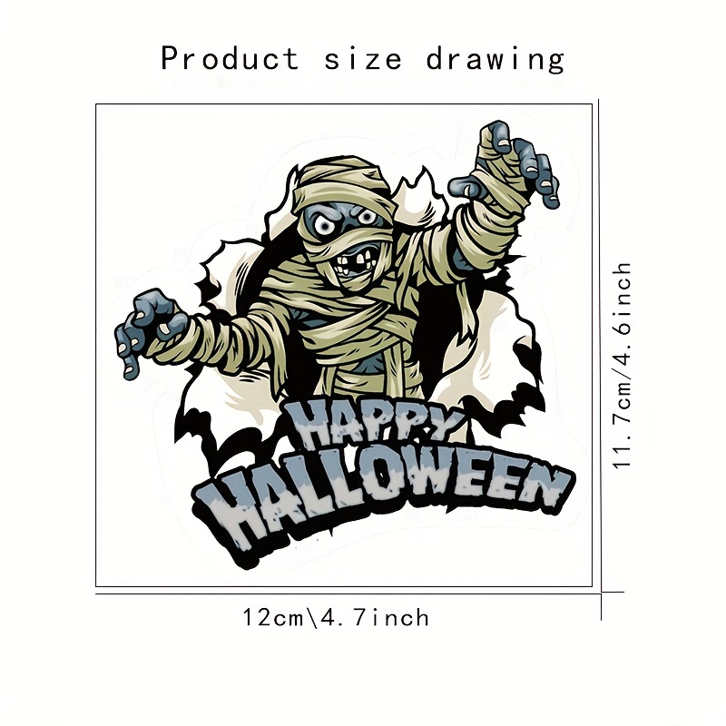 1pc, Cubierta De Buzón De Halloween (21in * 18in / 53.34cm * 45.72cm),  Paquete De