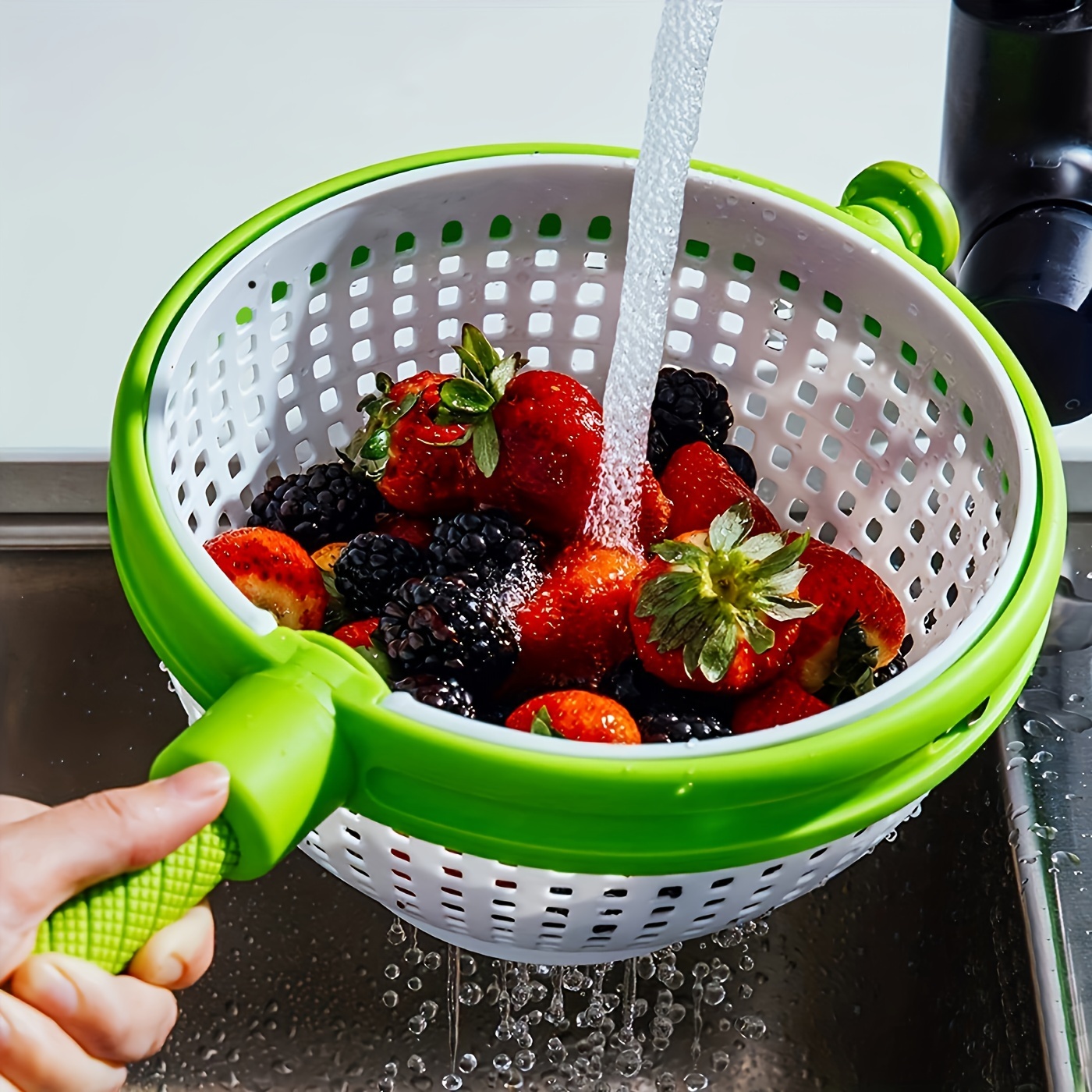 Kitchen Plastic Colanders & Strainers Vegetable and Fruit Kitchen